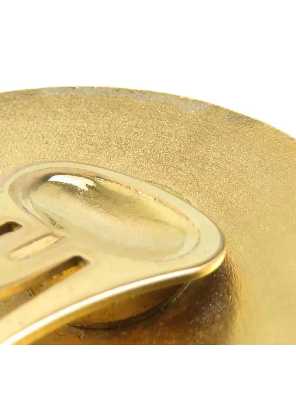 Auth Celine Earrings Gold Metal - #302778C17B